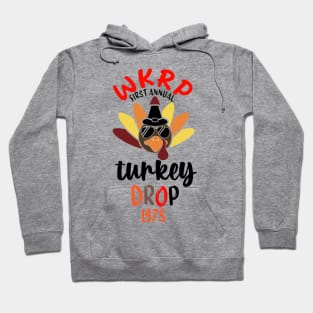 WKRP Turkey drop t-shirt Hoodie